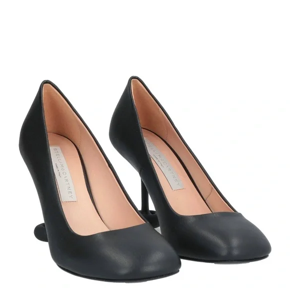 Stella McCartney Black Shroom Heels. Brand new with box and dust bag. Size: 7